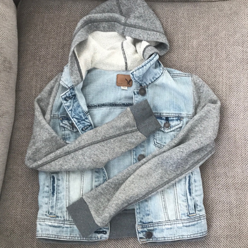 🍁 Cropped jean jacket